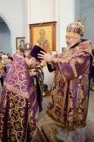 Божественная литургия Преждеосвященных Даров в пятницу 3-й седмицы Великого поста