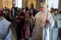 Вечернее богослужение в канун родительской субботы Вечернее богослужение в канун родительской субботы