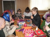 ПОКОЛЮБИЧИ. Встреча учащихся Поколюбичской средней школы с  протоиереем Александром Алехновичем