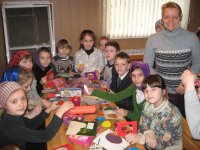 ПОКОЛЮБИЧИ. Встреча учащихся Поколюбичской средней школы с  протоиереем Александром Алехновичем