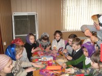 ПОКОЛЮБИЧИ. Встреча учащихся Поколюбичской средней школы с  протоиереем Александром Алехновичем