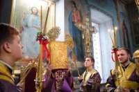 Всенощное бдение в канун Недели 3-й Великого Поста, Крестопоклонной