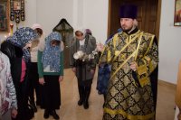 Преосвященнейший Стефан совершил пассию в храме св. вмч. и целителя Пантелеимона г.Гомеля. 