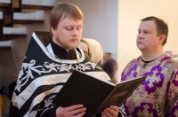 Преосвященнейший Стефан совершил пассию в храме св. вмч. и целителя Пантелеимона г.Гомеля. 