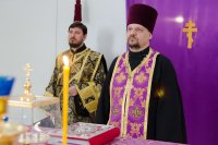 Преосвященнейший Стефан совершил пассию в храме св. вмч. и целителя Пантелеимона г.Гомеля. 