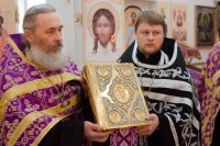 Преосвященнейший Стефан совершил пассию в храме св. вмч. и целителя Пантелеимона г.Гомеля. 