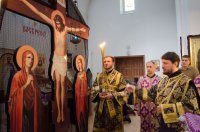 Преосвященнейший Стефан совершил пассию в храме св. вмч. и целителя Пантелеимона г.Гомеля. 