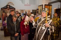 Преосвященнейший Стефан совершил пассию в храме св. вмч. и целителя Пантелеимона г.Гомеля. 