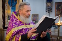 Преосвященнейший Стефан совершил пассию в храме св. вмч. и целителя Пантелеимона г.Гомеля. 