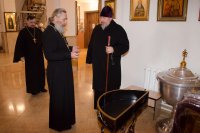 Преосвященнейший Стефан совершил пассию в храме св. вмч. и целителя Пантелеимона г.Гомеля. 