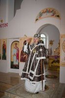 Преосвященнейший Стефан совершил пассию в храме св. вмч. и целителя Пантелеимона г.Гомеля. 