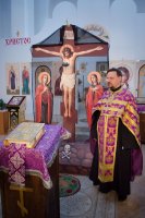 Преосвященнейший Стефан совершил пассию в храме св. вмч. и целителя Пантелеимона г.Гомеля. 