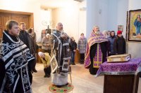 Преосвященнейший Стефан совершил пассию в храме св. вмч. и целителя Пантелеимона г.Гомеля. 