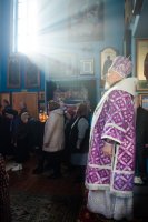 Божественная литургия Преждеосвященных Даров в день памяти 40 мучеников, в Севастийском озере мучившихся