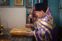 Божественная литургия Преждеосвященных Даров в день памяти 40 мучеников, в Севастийском озере мучившихся