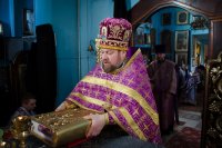 Божественная литургия Преждеосвященных Даров в день памяти 40 мучеников, в Севастийском озере мучившихся