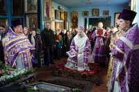 Божественная литургия Преждеосвященных Даров в день памяти 40 мучеников, в Севастийском озере мучившихся