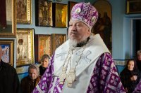 Божественная литургия Преждеосвященных Даров в день памяти 40 мучеников, в Севастийском озере мучившихся