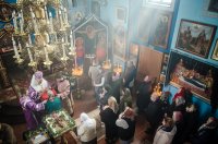 Божественная литургия Преждеосвященных Даров в день памяти 40 мучеников, в Севастийском озере мучившихся