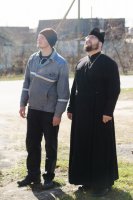 Освящение куполов и крестов в д. Поколюбичи Освящение куполов и крестов в д. Поколюбичи