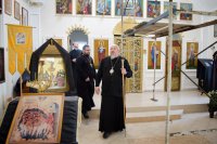 Освящение куполов и крестов в д. Поколюбичи Освящение куполов и крестов в д. Поколюбичи