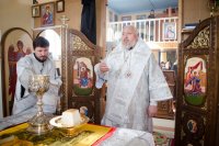 Божественная литургия в субботу четвертой седмицы Великого поста