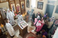 Божественная литургия в субботу четвертой седмицы Великого поста