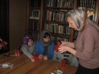 ПОКОЛЮБИЧИ. Встреча настоятеля храма протоиерея Александра Алехновича с учащимися средней школы д.Поколюбичи