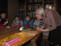 ПОКОЛЮБИЧИ. Встреча настоятеля храма протоиерея Александра Алехновича с учащимися средней школы д.Поколюбичи