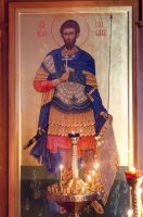 Преосвященнейший Стефан, совершил Пассию с чтением акафиста страстям Христовым