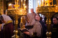Преосвященнейший Стефан совершил утреню с чтением Великого канона
