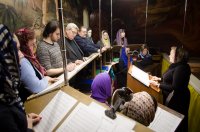 Преосвященнейший Стефан совершил утреню с чтением Великого канона