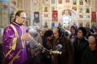 Божественная литургия Преждеосвященных Даров в день памяти Алексия, человека Божиего