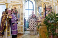 Божественная литургия Преждеосвященных Даров в день памяти Алексия, человека Божиего