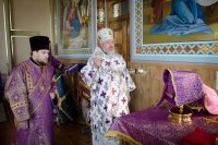 Божественная литургия Преждеосвященных Даров в день памяти Алексия, человека Божиего