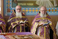 Божественная литургия Преждеосвященных Даров в день памяти Алексия, человека Божиего