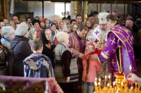 Божественная литургия Преждеосвященных Даров в день памяти Алексия, человека Божиего