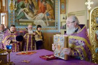 Божественная литургия Преждеосвященных Даров в день памяти Алексия, человека Божиего