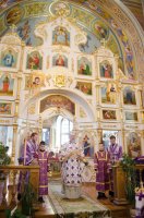 Божественная литургия Преждеосвященных Даров в день памяти Алексия, человека Божиего