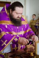 Божественная литургия Преждеосвященных Даров в пятницу 5-й седмицы Великого поста Божественная литургия Преждеосвященных Даров в пятницу 5-й седмицы Великого поста