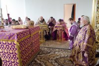 Божественная литургия Преждеосвященных Даров в пятницу 5-й седмицы Великого поста Божественная литургия Преждеосвященных Даров в пятницу 5-й седмицы Великого поста