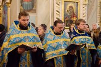 Великое повечерие в канун Субботы Акафиста, Похвалы Пресвятой Богородицы