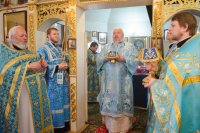 Божественная литургия в Субботу Акафиста, Похвалы Пресвятой Богородицы