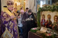 Всенощное бдение в канун Недели 5-й Великого поста, дня памяти прп. Марии Египетской Всенощное бдение в канун Недели 5-й Великого поста, дня памяти прп. Марии Египетской