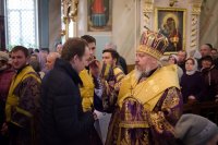 Всенощное бдение в канун Недели 5-й Великого поста, дня памяти прп. Марии Египетской Всенощное бдение в канун Недели 5-й Великого поста, дня памяти прп. Марии Египетской