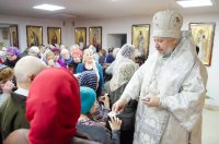 Освящение криптового храма в приходе храма святителя Кирилла Туровского г.Светлогорска.