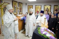 Освящение криптового храма в приходе храма святителя Кирилла Туровского г.Светлогорска.