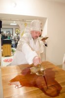 Освящение криптового храма в приходе храма святителя Кирилла Туровского г.Светлогорска.