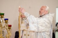 Освящение криптового храма в приходе храма святителя Кирилла Туровского г.Светлогорска.