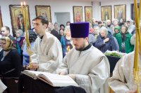 Освящение криптового храма в приходе храма святителя Кирилла Туровского г.Светлогорска.